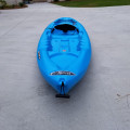 10' Pelican Boost100 Blue Kayak - [click here to zoom]