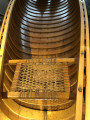 Handmade Classic Canvas over Wood Canoe - [click here to zoom]