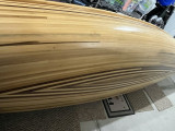 Wood Strip canoe for sale - [click here to zoom]