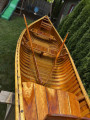 American Trader skylark wood square stern Canoe - [click here to zoom]