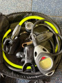 Scuba diving gear set up - [click here to zoom]