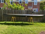 Lightweight high performance solo canoe - [click here to zoom]