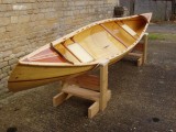 Fabulous Wood Strip Canoe wooden canoe