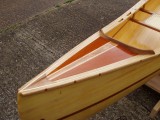 Fabulous Wood Strip Canoe wooden canoe - [click here to zoom]