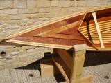 Beautiful Wood strip Canoe (Sunnyside Cruiser) - [click here to zoom]